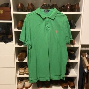 Ralph Lauren mens green polo